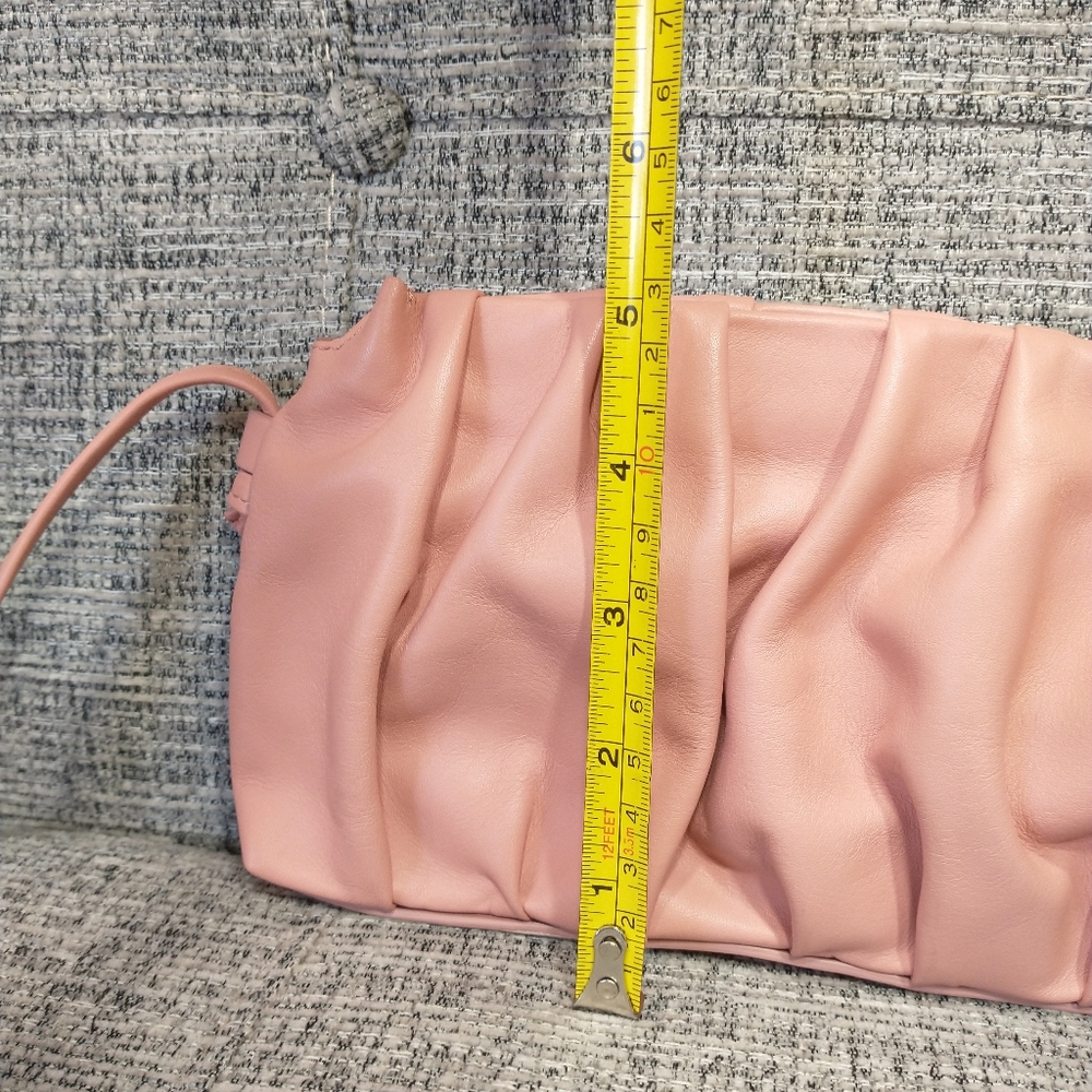 ELLEME WOMEN'S MINI VAGUE CROSS BODY BAG COLOR POWDER PINK NEW WITH TAG - Picture 7 of 16